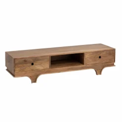 Meuble Tv<Made in Meubles Meuble TV en bois de manguier foncé Daelan