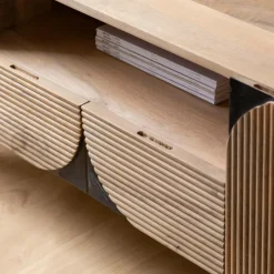 Meuble Tv<Made in Meubles Meuble tv en bois de manguier Loëvan