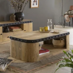 Meuble Tv<Made in Meubles Meuble TV en bois de manguier Riga