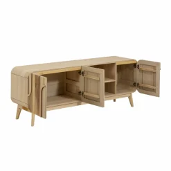 Meuble Tv<Made in Meubles Meuble TV en bois de paulownia Nilo