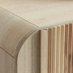 Meuble Tv<Made in Meubles Meuble TV en bois de paulownia Nilo