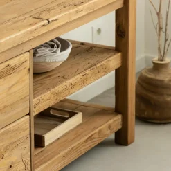 Meuble Tv<Made in Meubles Meuble TV en bois de pin recyclé Blaise