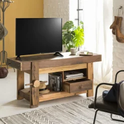 Meuble Tv<Made in Meubles Meuble TV en bois recyclé Hector