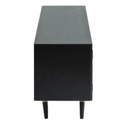 Meuble Tv<Made in Meubles Meuble TV en cannage et métal Volterra