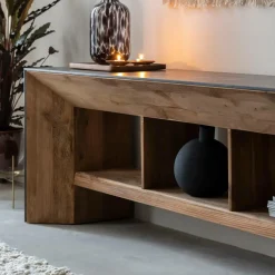 Meuble Tv<Made in Meubles Meuble TV en pin recyclé Constance