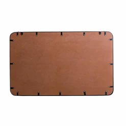 Miroir|Décoration<Made in Meubles Miroir avec étagère en bois et métal Jill