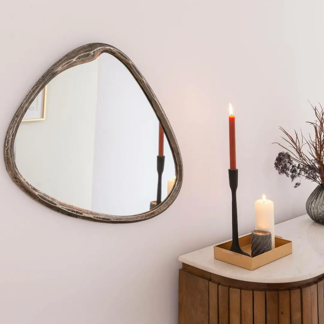 Miroir|Décoration<Made in Meubles Miroir en aluminium grand modèle Beryl