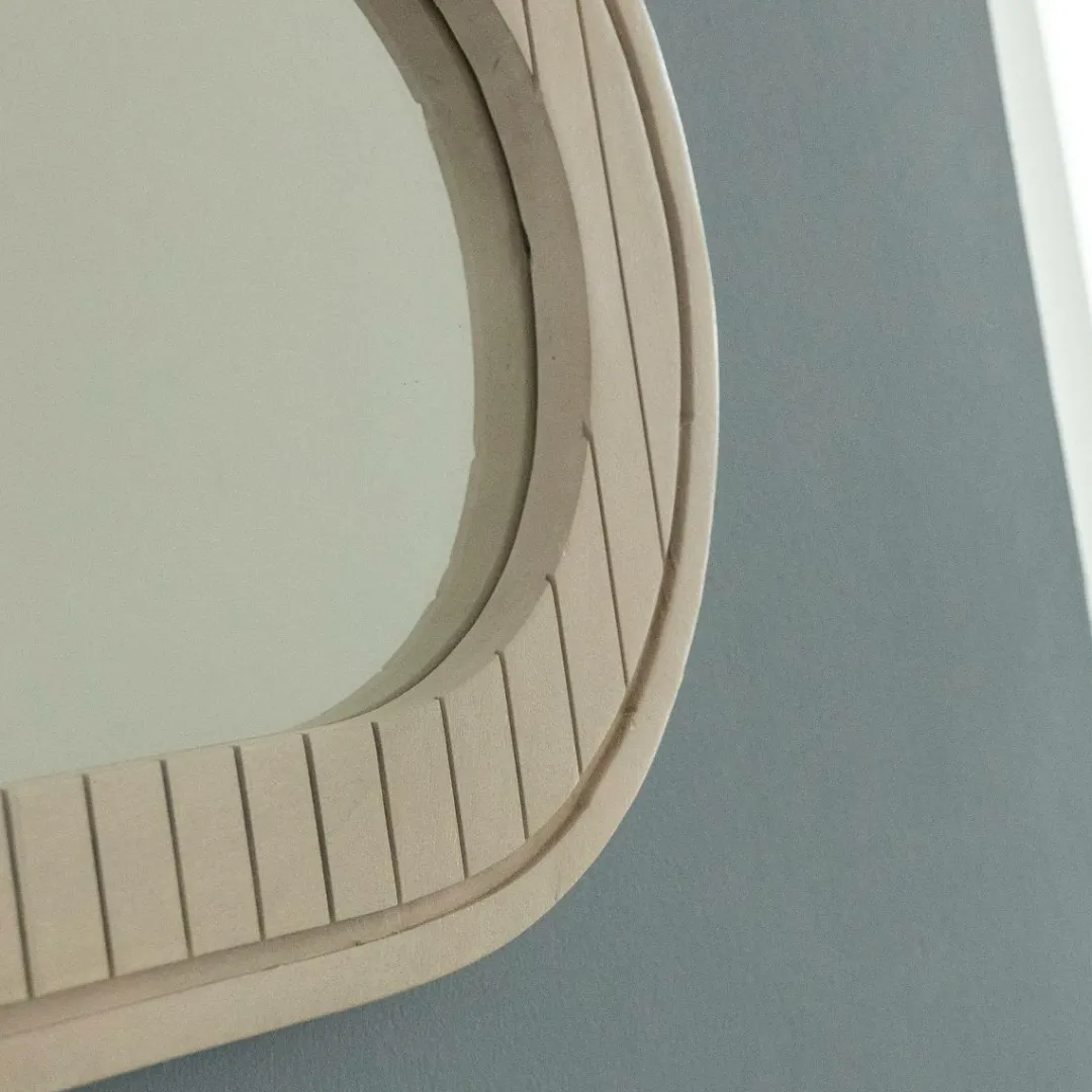 Miroir|Décoration<Made in Meubles Miroir en bois de manguier Yoni