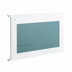 Miroir<Made in Meubles Miroir en bois de pin blanc Manel