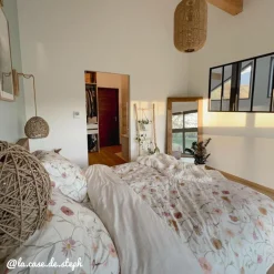 Miroir|Décoration<Made in Meubles Miroir en bois recyclé 165 cm Garance