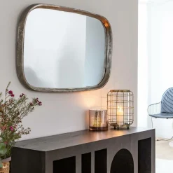 Miroir|Décoration<Made in Meubles Miroir rectangle en aluminium Beryl