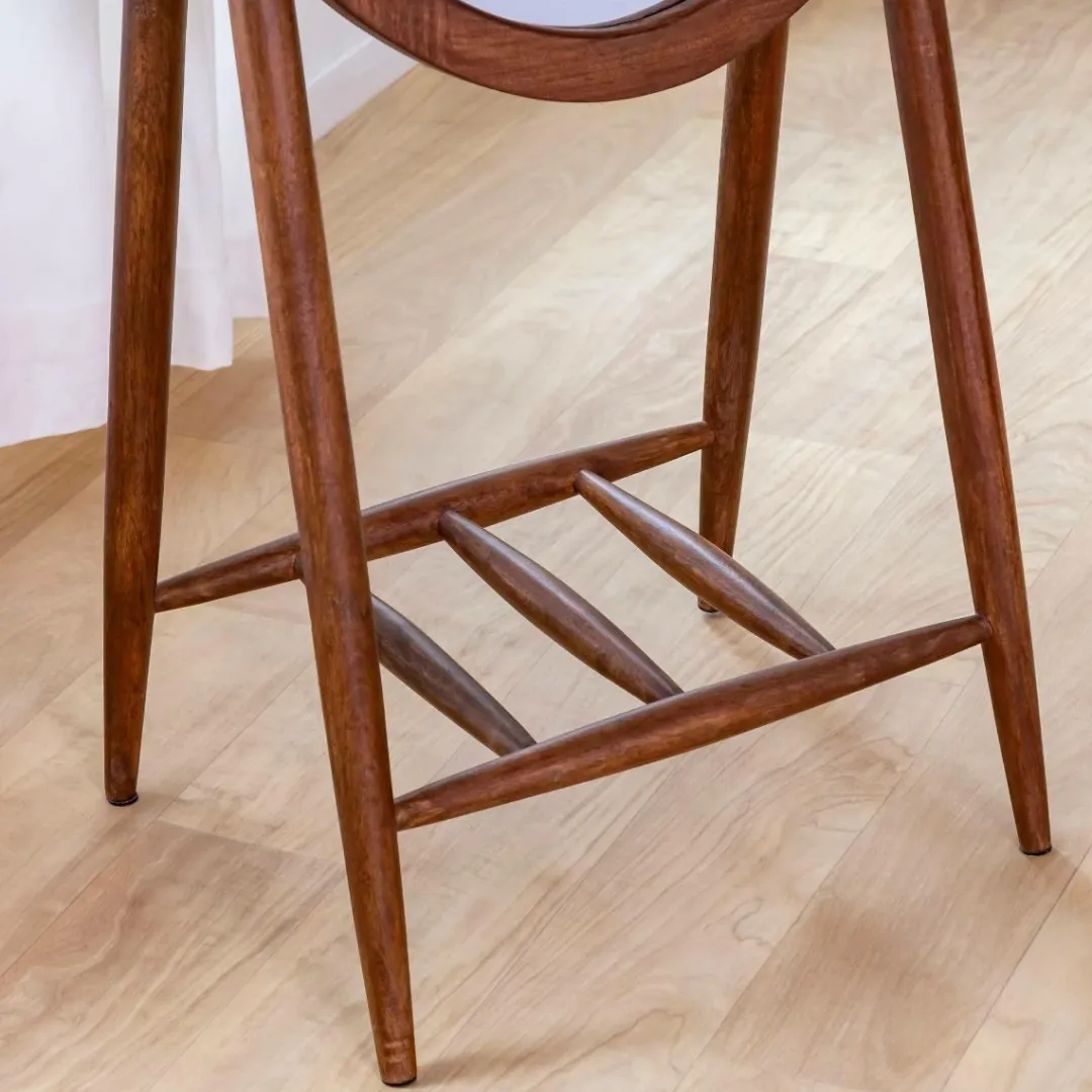 Miroir|Décoration<Made in Meubles Miroir sur pied en bois de manguier Joyce