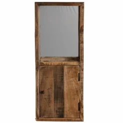Miroir|Décoration<Made in Meubles Miroir vertical style porte en bois recyclé Vicky