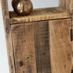 Miroir|Décoration<Made in Meubles Miroir vertical style porte en bois recyclé Vicky