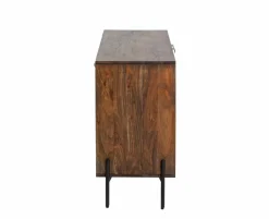 Buffet<Made in Meubles Petit buffet en bois d'acacia Elvira