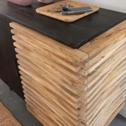 Buffet<Made in Meubles Petit buffet en bois de manguier Tino