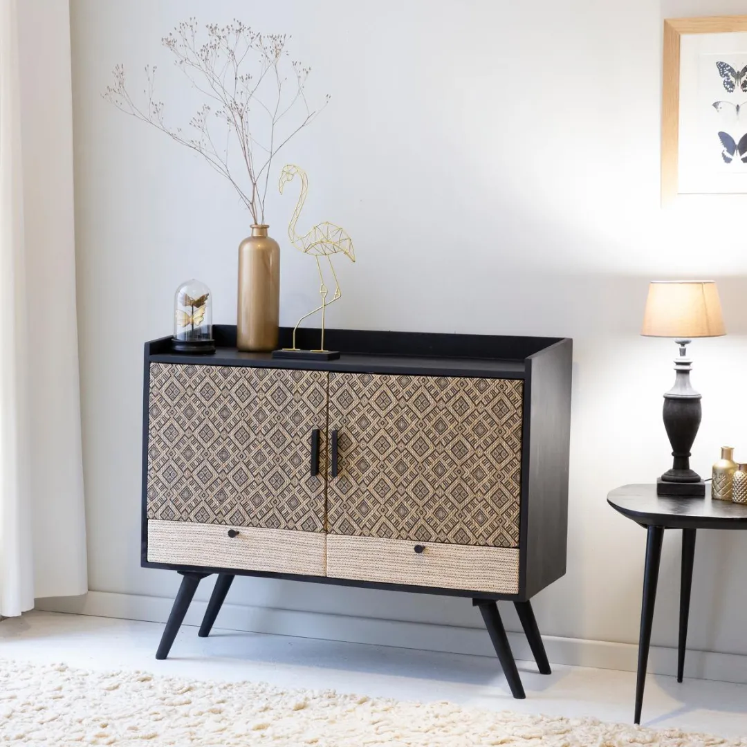 Buffet<Made in Meubles Petit buffet en bois de manguier Capri