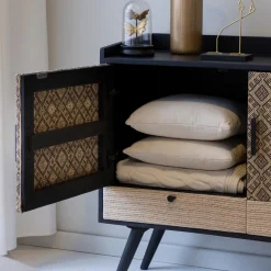 Buffet<Made in Meubles Petit buffet en bois de manguier Capri