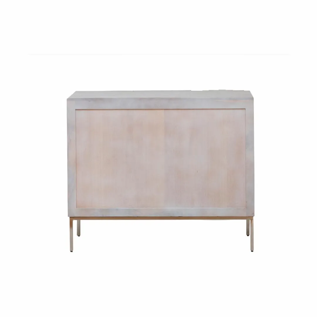 Buffet<Made in Meubles Petit buffet en bois de manguier Tristan