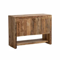 Meuble Sous Vasque<Made in Meubles Petit meuble sous vasque en bois recyclé Naël