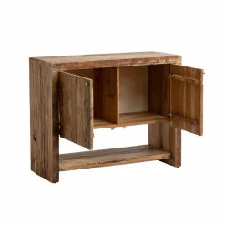 Meuble Sous Vasque<Made in Meubles Petit meuble sous vasque en bois recyclé Naël