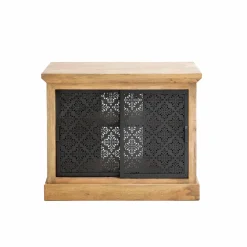 Meuble Sous Vasque<Made in Meubles Petit meuble sous vasque en bois de manguier Sahara