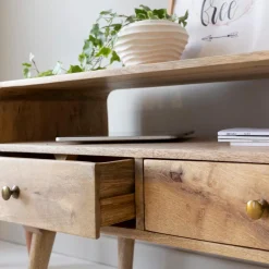 Meuble Tv<Made in Meubles Petit meuble TV en bois de manguier Maëva