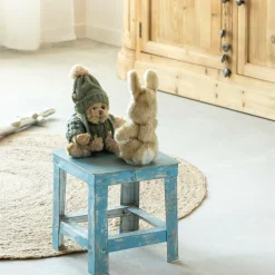 Tabouret<Made in Meubles Petit tabouret en métal Alban