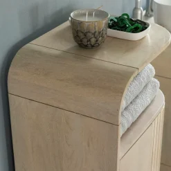 Colonne|Chiffonnier<Made in Meubles Petite colonne en bois de manguier Yoni