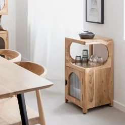 Etagère|Meuble De Rangement<Made in Meubles Petite étagère en bois d'acacia Emyr