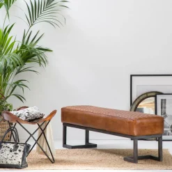 Décoration<Made in Meubles Pochette en cuir et peau de vache, noir et blanc