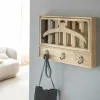 Etagère|Portant & Porte-Manteau<Made in Meubles Porte-manteau en bois de manguier avec miroir Marley