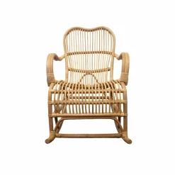Fauteuil<Made in Meubles Rocking chair de jardin en rotin Rattan