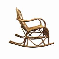 Fauteuil<Made in Meubles Rocking chair de jardin en rotin Rattan