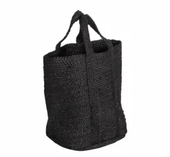 Décoration<Made in Meubles Sac à  buches noir Marlon