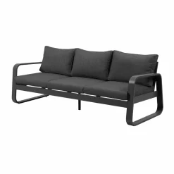 Salon De Jardin<Made in Meubles Salon de jardin 5 places gris foncé Auguste