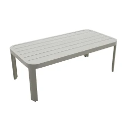 Salon De Jardin<Made in Meubles Salon de jardin en aluminium taupe Loréa