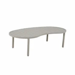 Salon De Jardin<Made in Meubles Salon de jardin haricot en aluminium taupe Zion