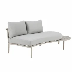 Salon De Jardin<Made in Meubles Salon de jardin haricot en aluminium taupe Zion