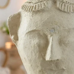 Décoration<Made in Meubles Sculpture buste femme en papier mâché Antoine