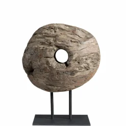 Décoration<Made in Meubles Sculpture en bois et métal Fannie