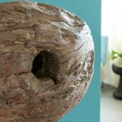 Décoration<Made in Meubles Sculpture en bois et métal Fannie