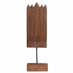 Décoration<Made in Meubles Sculpture visage en bois Liséa