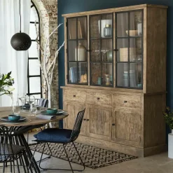 Suspension<Made in Meubles Suspension ajourée en métal noir Félix