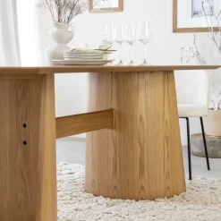 Table À Manger<Made in Meubles Table à manger en bois de chêne Almaric