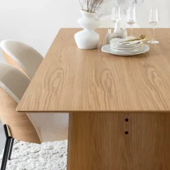 Table À Manger<Made in Meubles Table à manger en bois de chêne Almaric