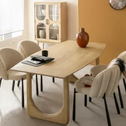 Table À Manger<Made in Meubles Table à manger en bois de manguier Juliet