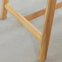 Table À Manger<Made in Meubles Table à manger haute + 2 bancs en bois d'acacia Orane