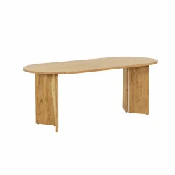 Table À Manger<Made in Meubles Table à manger ovale en bois d'acacia Elwen