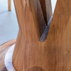 Table À Manger<Made in Meubles Table à manger ovale en bois d'acacia 220 cm Sauge